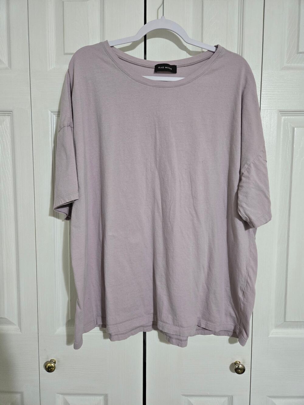 Rae mode 3x women's lavender tee